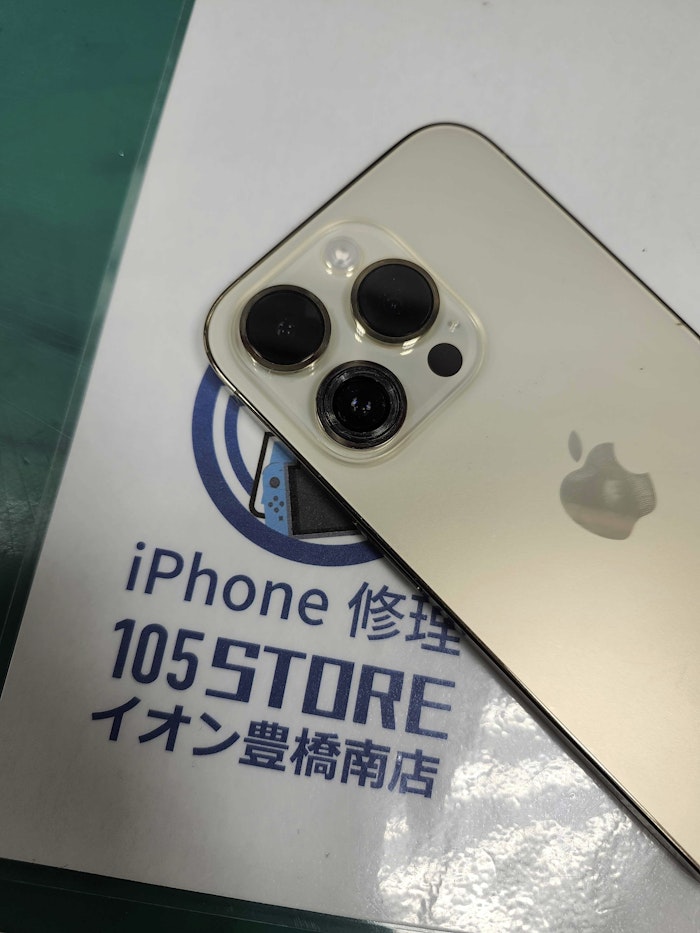 iphone14pro　カメラレンズ割れ　カメラレンズ交換