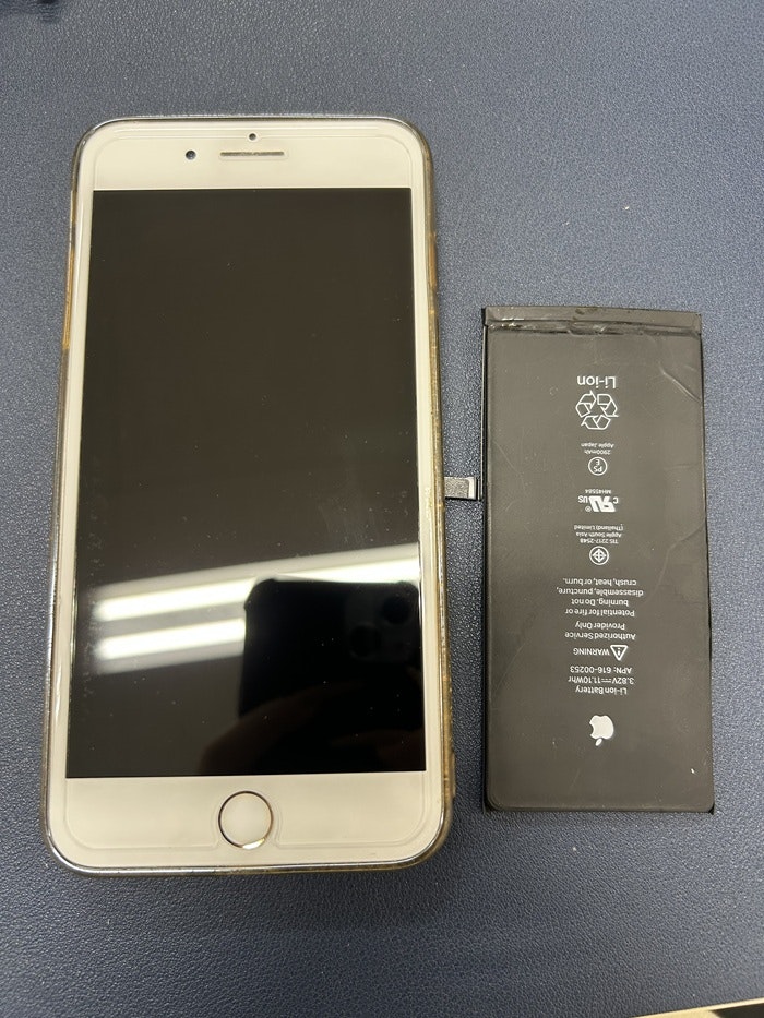 iPhone　アイフォン　バッテリー交換　修理