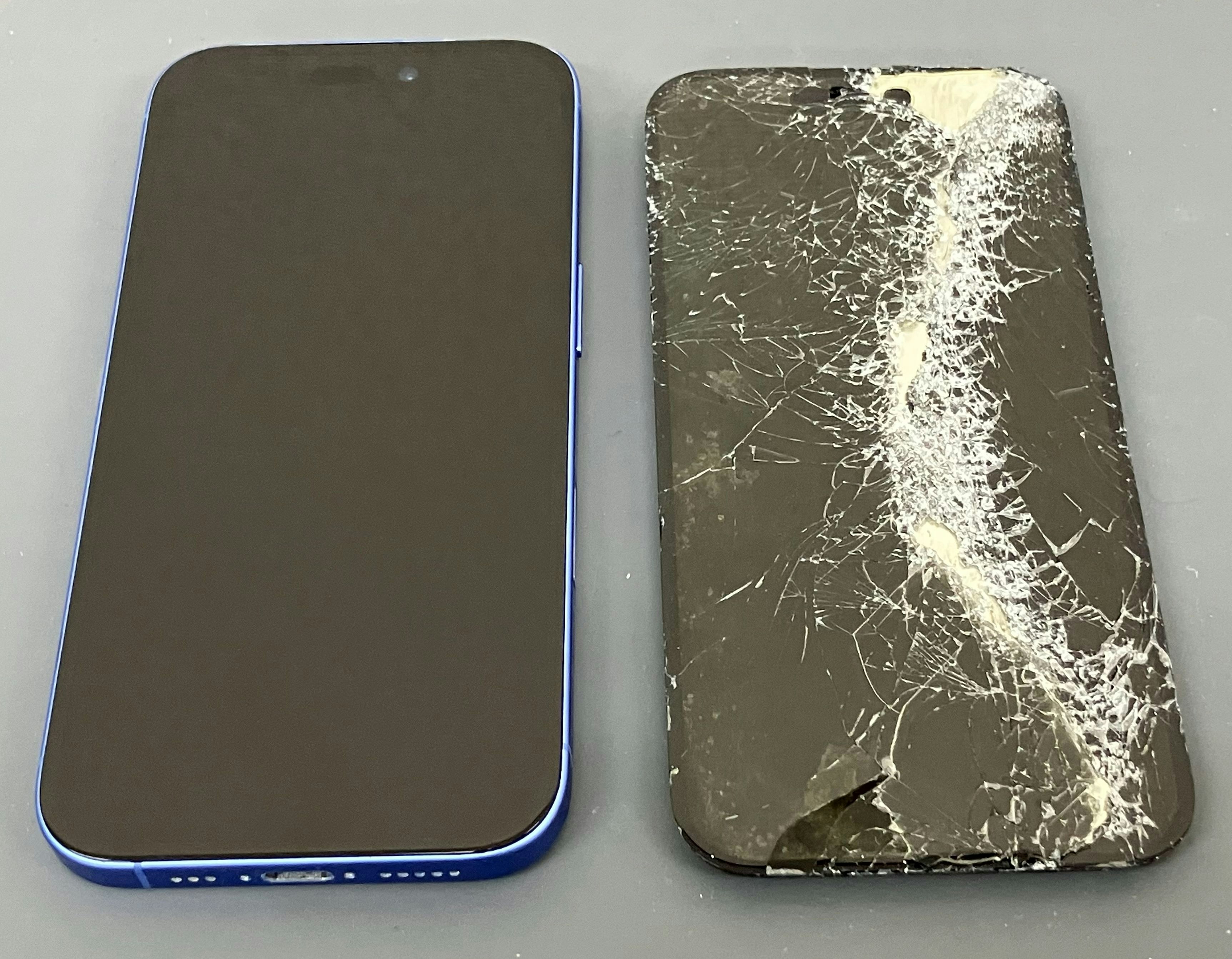 iPhone16　画面割れ　画面交換　豊川　豊橋　新城　蒲郡　湖西　浜松