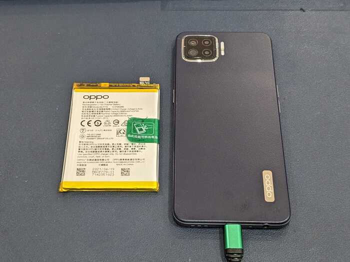 豊田市】OPPO A73 バッテリー交換 まちスマGAZA豊田店