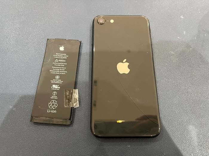 iPhone SE2　バッテリー交換　バッテリー修理　