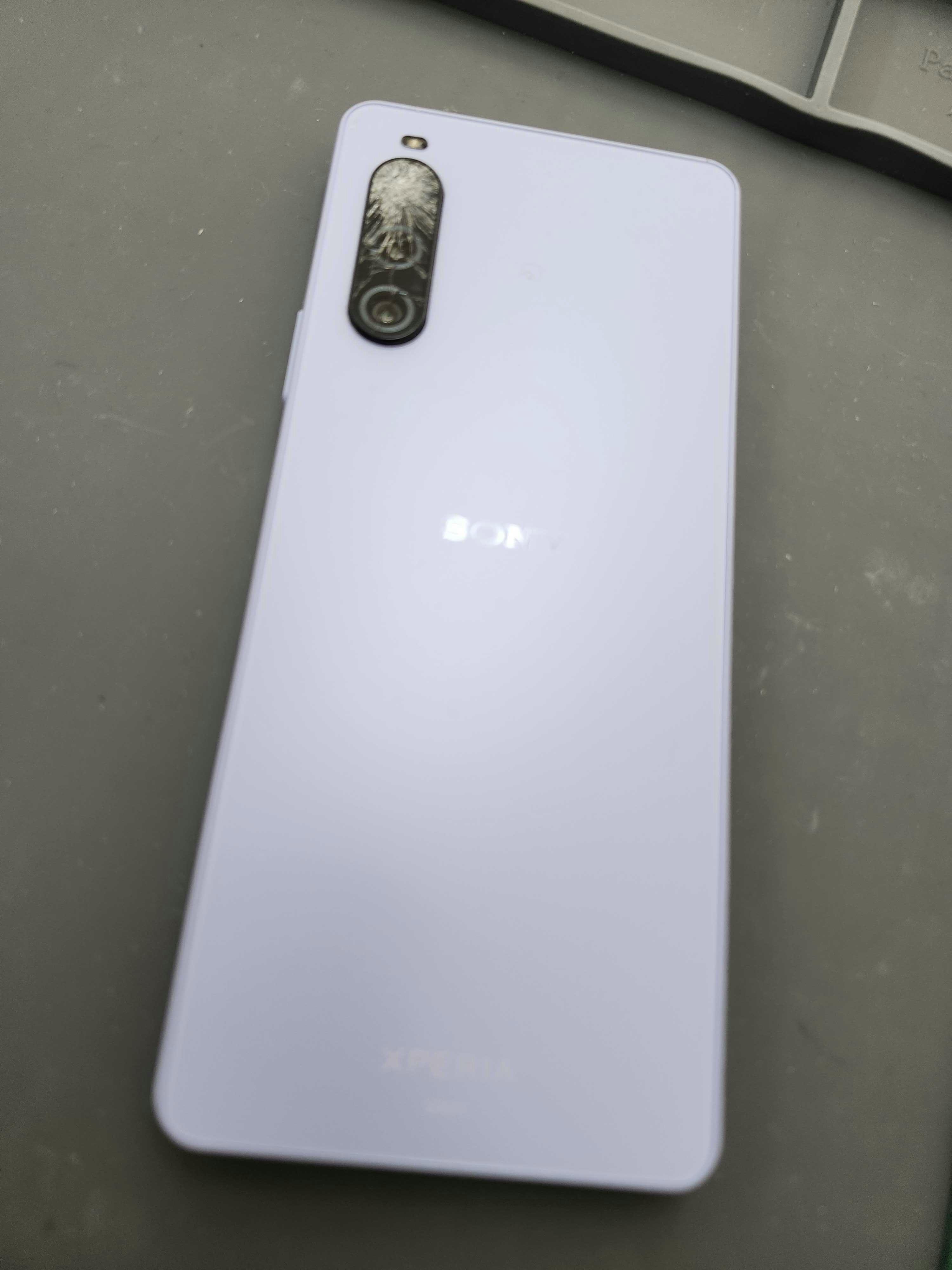 Xperia10Ⅴ　Xperia　修理　スマホ修理　豊川市　Android　レンズ割れ　カメラレンズ　背面修理　豊川　豊橋　新城　蒲郡　湖西　浜松