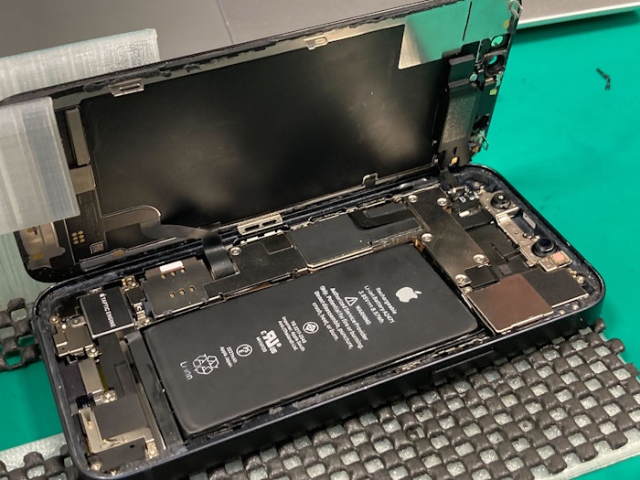 iPhone12mini　バッテリー交換　豊川　修理　iphone