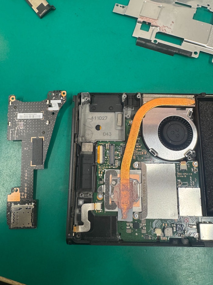 有機switch 画面映らない