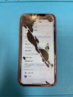 iPhone11 液晶漏れ😢 画面交換【イオン豊橋南】