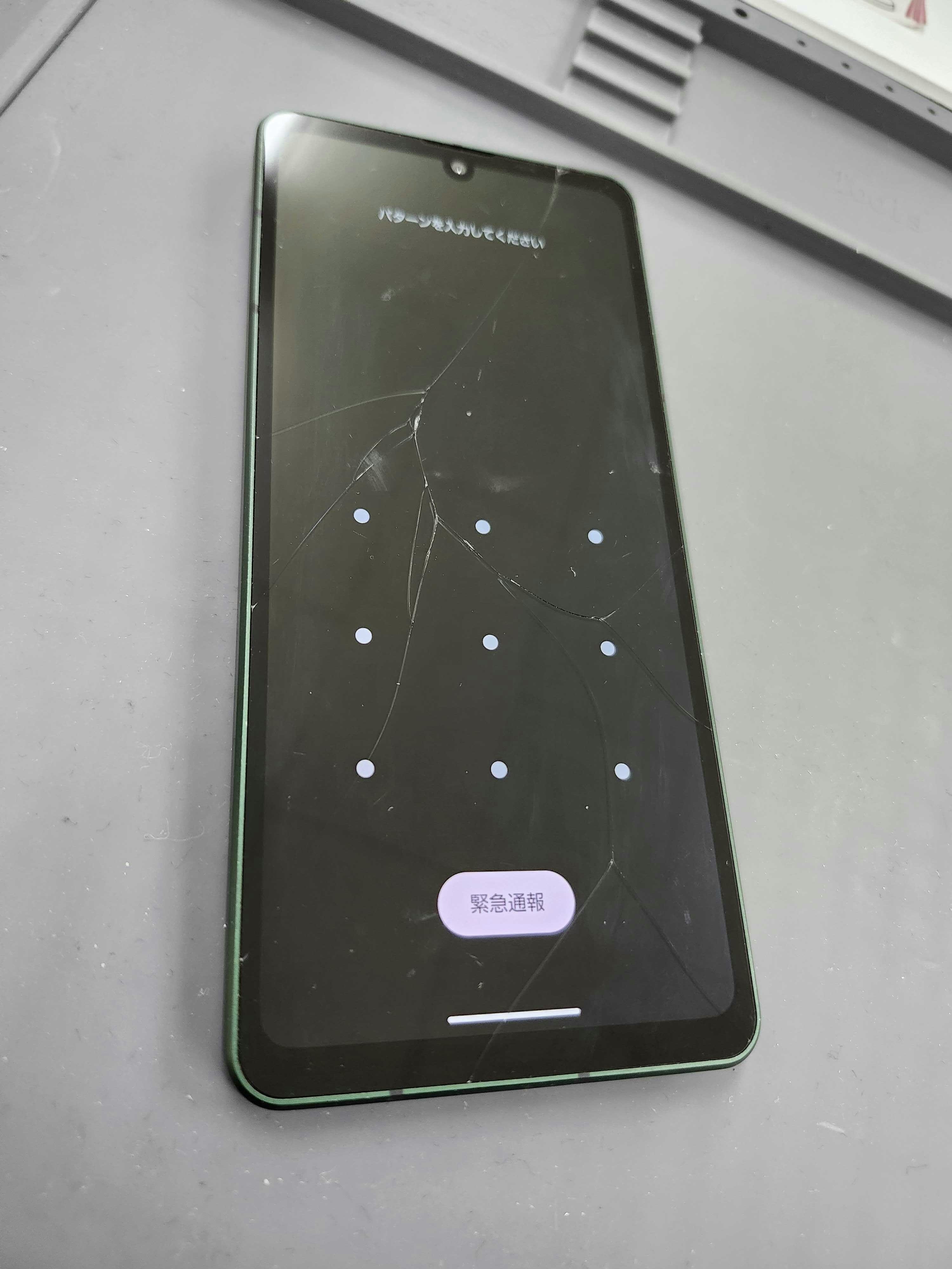 AQUOS　sense7　豊川市　スマホ修理　画面割れ　画面修理　Android　豊川　豊橋　新城　蒲郡　湖西　浜松