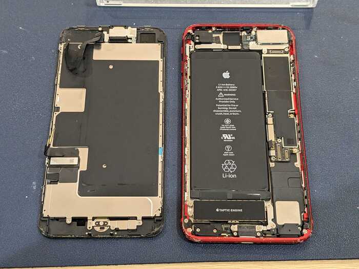iPhone8plus　SIMフリー　画面割れあり。 豊川市でiPhone8 Plusの画面割れ修理ならお任せ！即日対応・データ