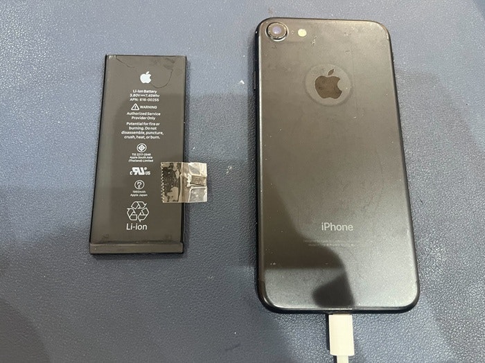 iPhon7　バッテリー交換　バッテリー修理　