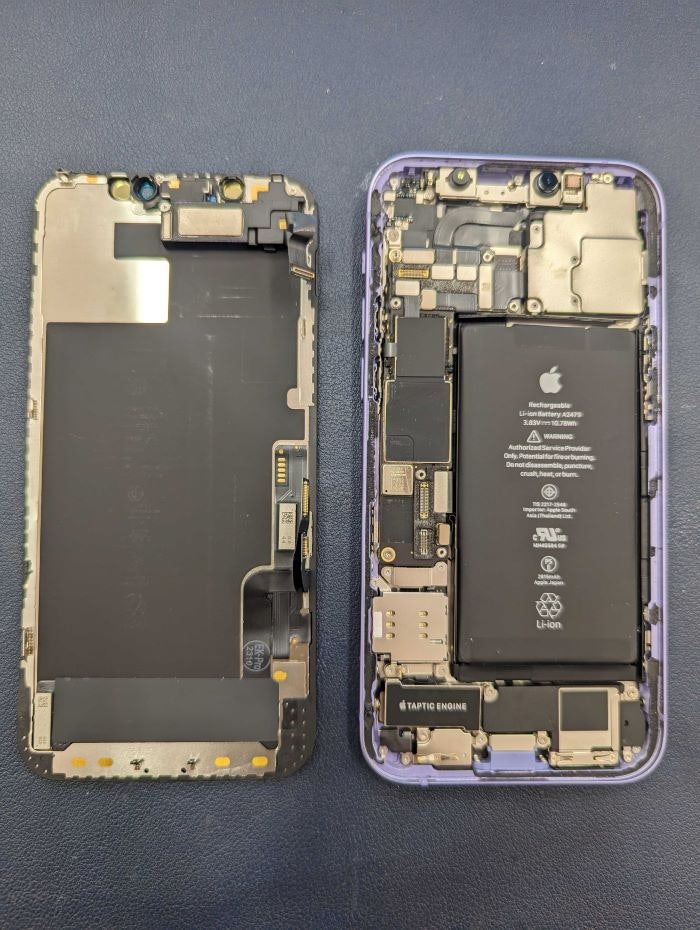 iPhone12　画面交換　画面修理　タッチきかない　タッチ