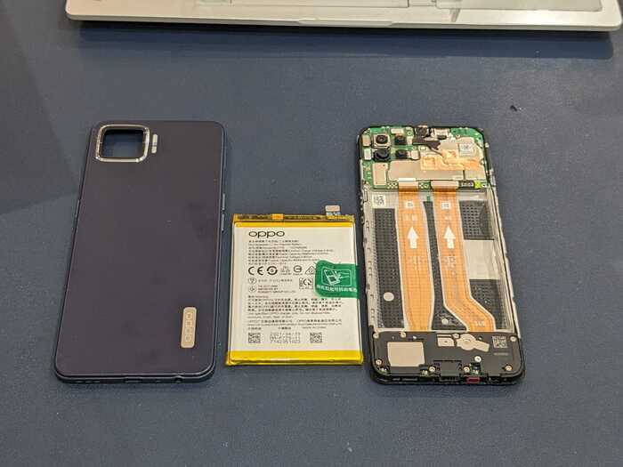 豊田市】OPPO A73 バッテリー交換 まちスマGAZA豊田店