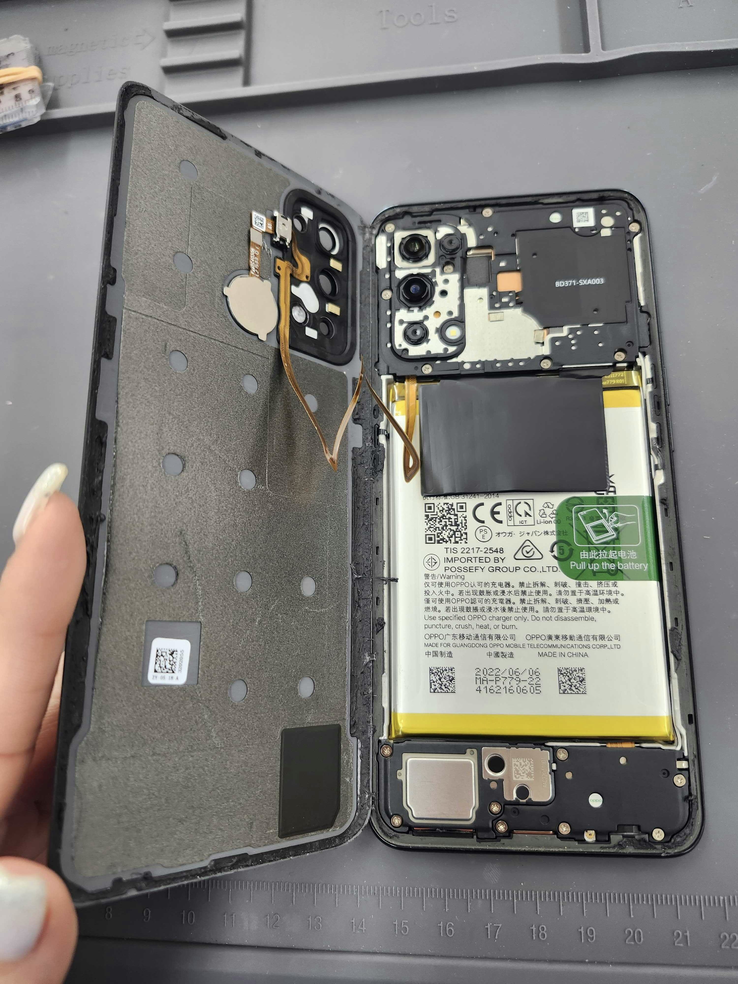 Android修理 OPPO Reno5A バッテリー劣化 電池交換 バッテリー交換 豊川市 豊橋市 新城市 蒲郡市 岡崎市 湖西市 浜松市