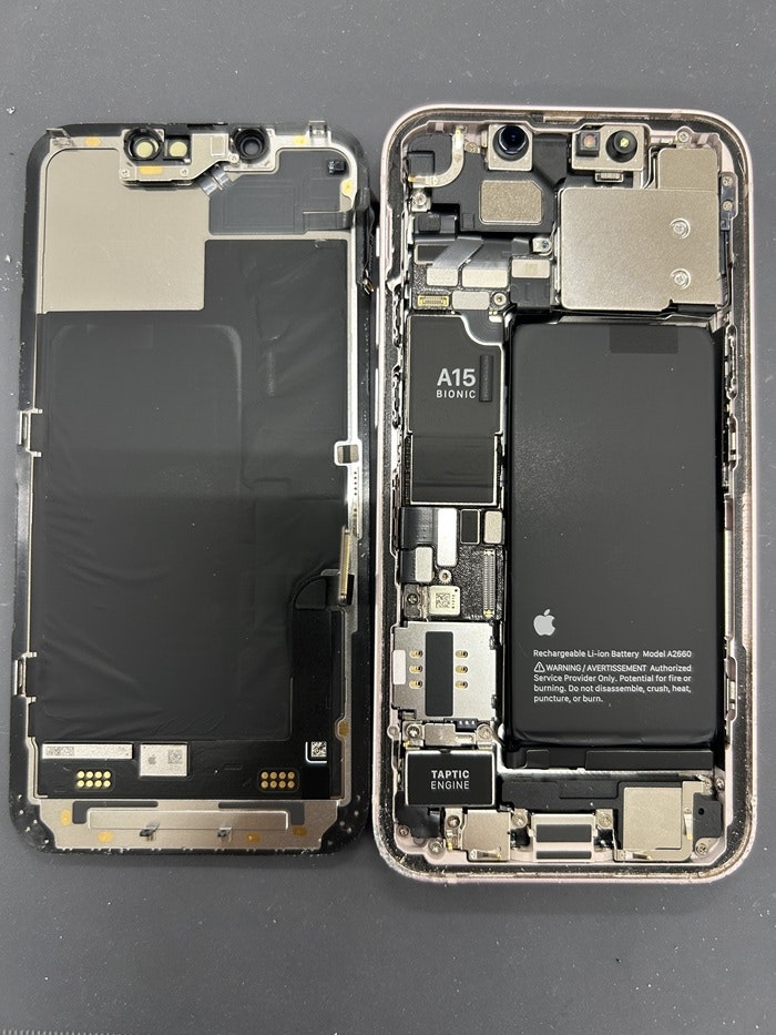iPhone　アイフォン　修理　交換　春日井