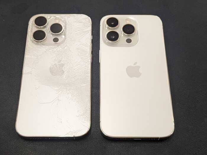 岡崎市】iPhone14 pro背面修理 まちスマ岡崎店