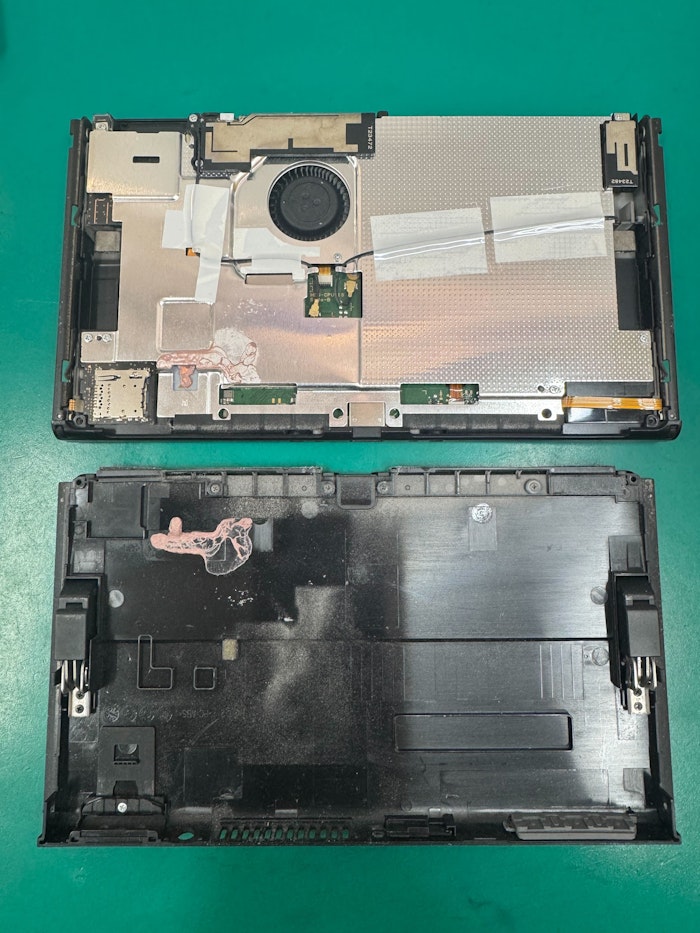 有機switch 液晶破損