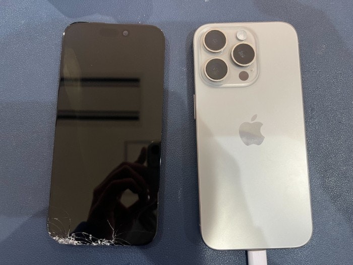 iPhone 15Pro 画面修理 画面交換 液晶修理 液晶交換