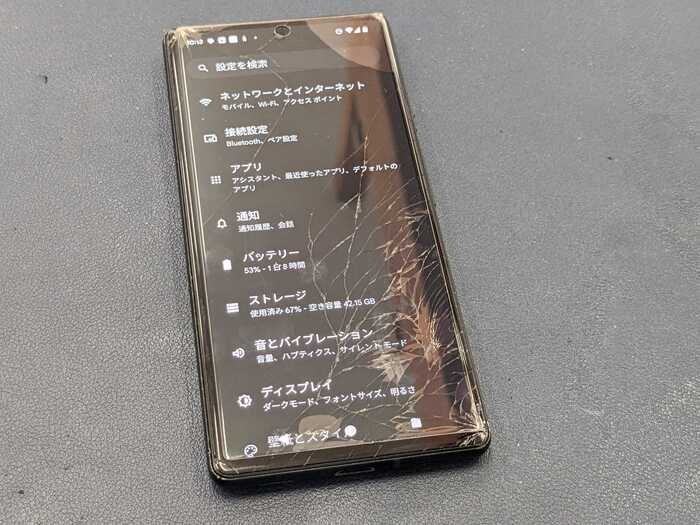 GooglePixel6a　Google　Pixel　Android　アンドロイド　修理　スマホ　スマホ修理　画面割れ　画面交換　豊川　豊橋　新城　蒲郡　湖西　浜松