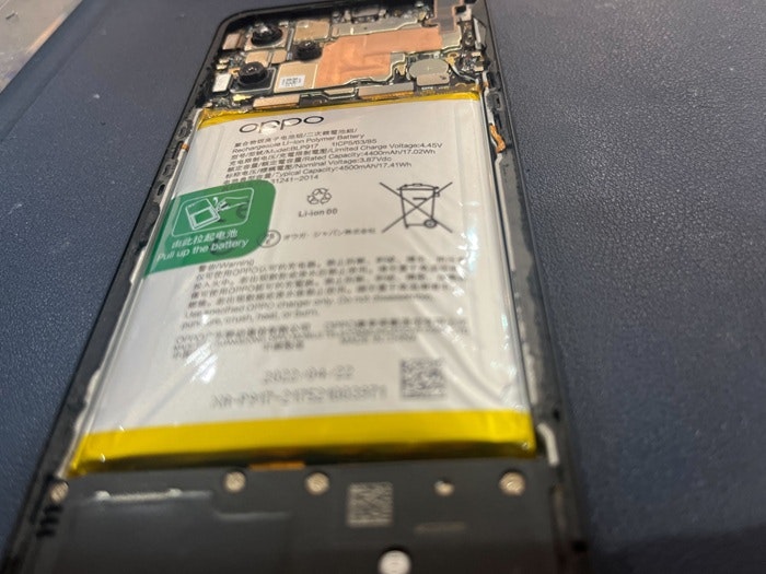 OPPOReno7a バッテリー交換　バッテリー修理　バッテリー持ち
