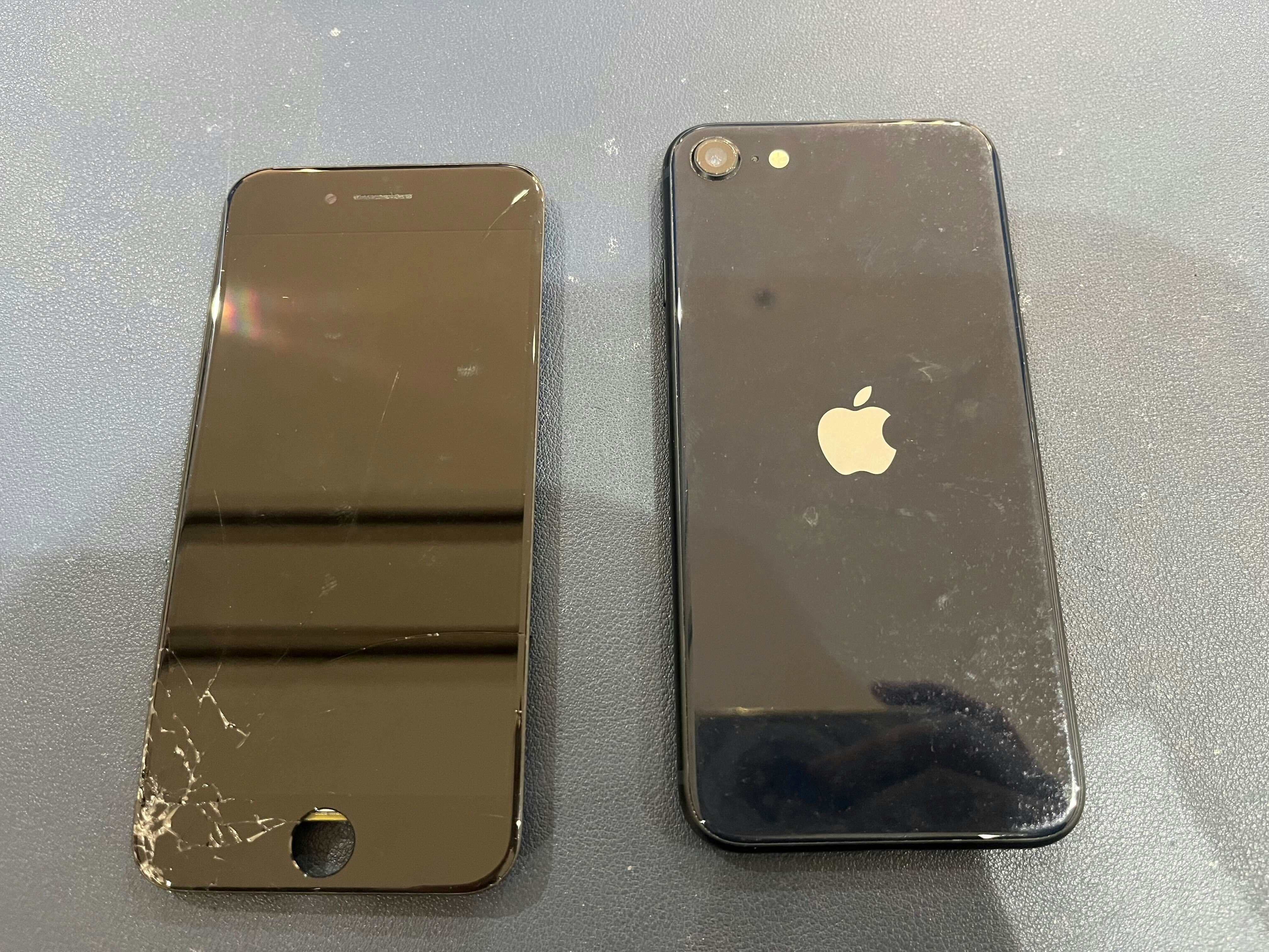 iPhoneSE3 画面修理　画面交換　液晶修理　液晶交換