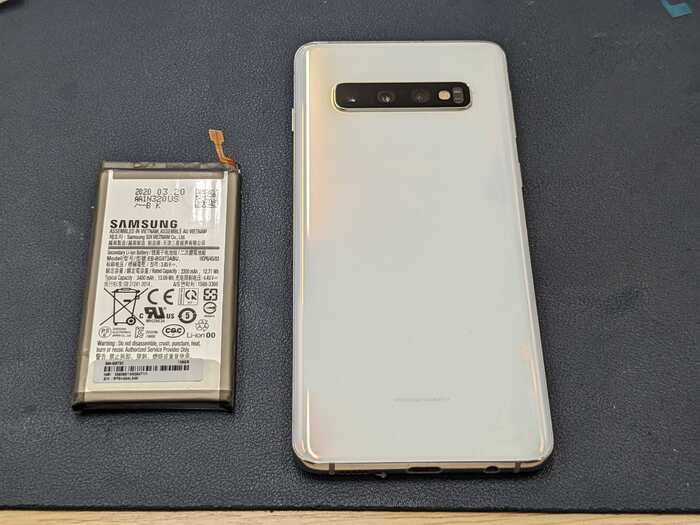 Galaxy S10　バッテリー交換　バッテリー修理　バッテリー持ち悪い　