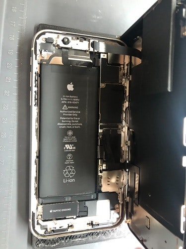iPhoneXR　バッテリーの減りはやい　バッテリー交換豊橋