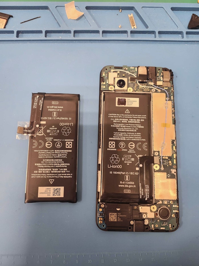 GooglePixel4a 電池交換 バッテリー交換