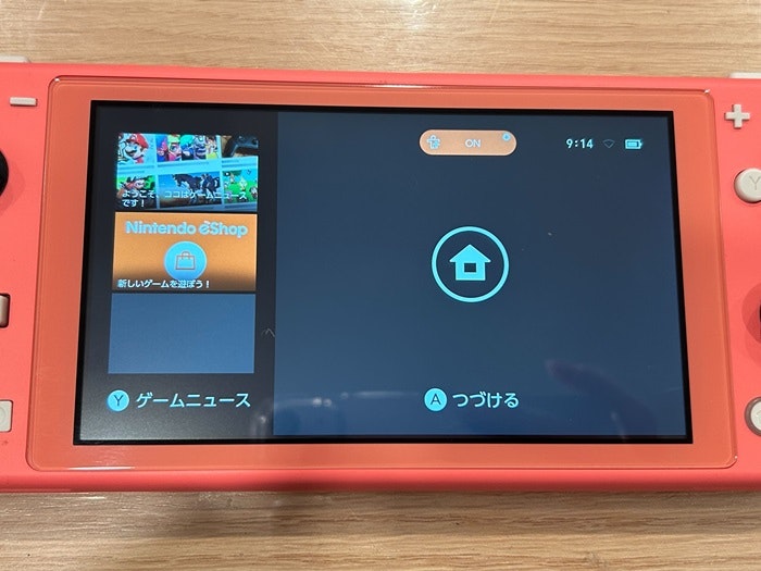 Switch lite 液晶修理 一宮市