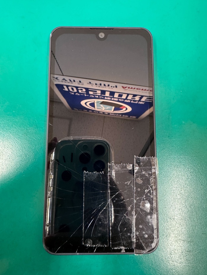 当日修理・豊川市でAQUOS wish3の画面割れ修理】当日90分対応！データ