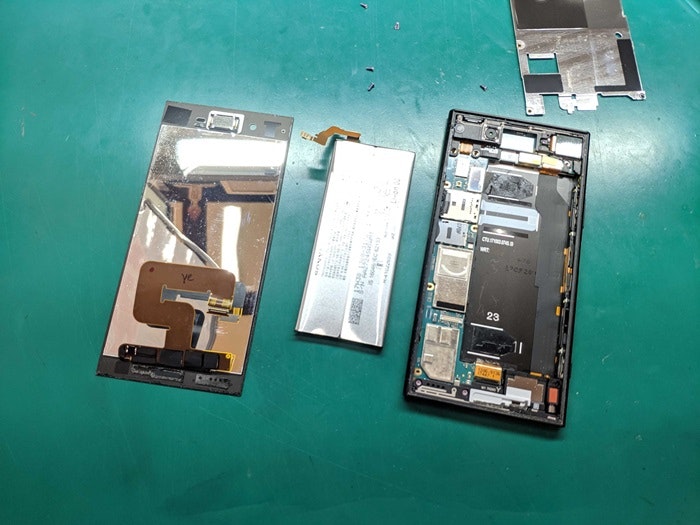 Xperia　XZ1　バッテリー交換　バッテリー修理　修理　バッテリー　豊川市　豊橋市　新城市　蒲郡市　岡崎市　湖西市　浜松市