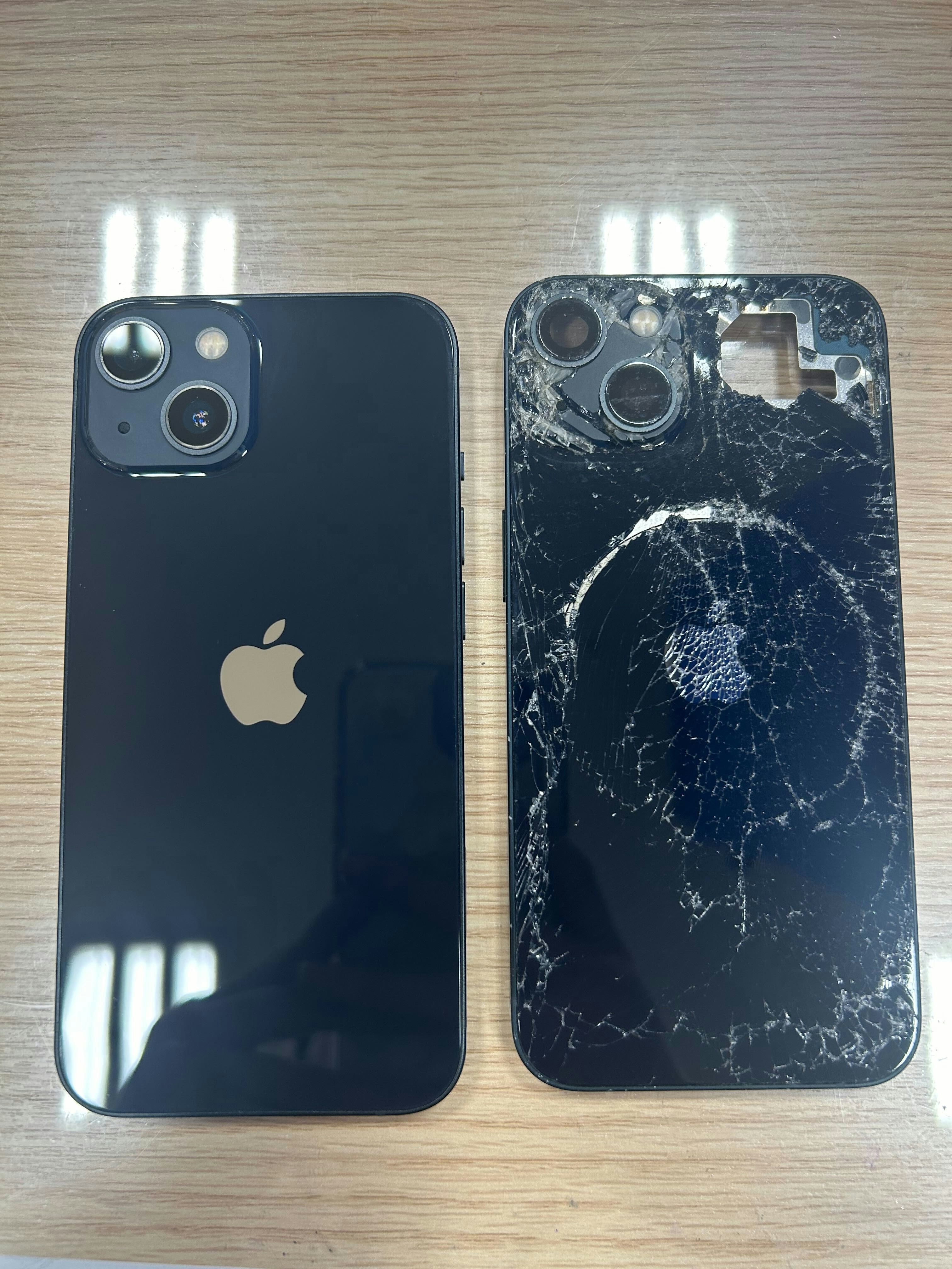 iPhone 13 背面ガラス割れ修理 豊田市