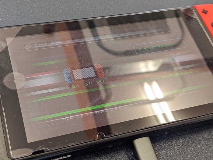 Switch　ゲーム機修理　ゲーム機　修理　液晶交換　液晶不良　豊川　豊橋　新城　蒲郡　湖西　浜松