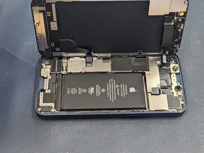 iPhone12mini　バッテリー交換　バッテリー修理　電池持ち　充電持ち