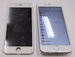 iPhone6の画面割れ修理ならまちスマ豊川店へ！落下による液晶破損も即日対応可能！