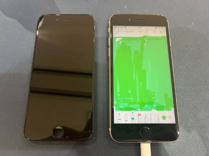 iPhoneSE3 画面修理　画面交換　液晶修理　液晶交換