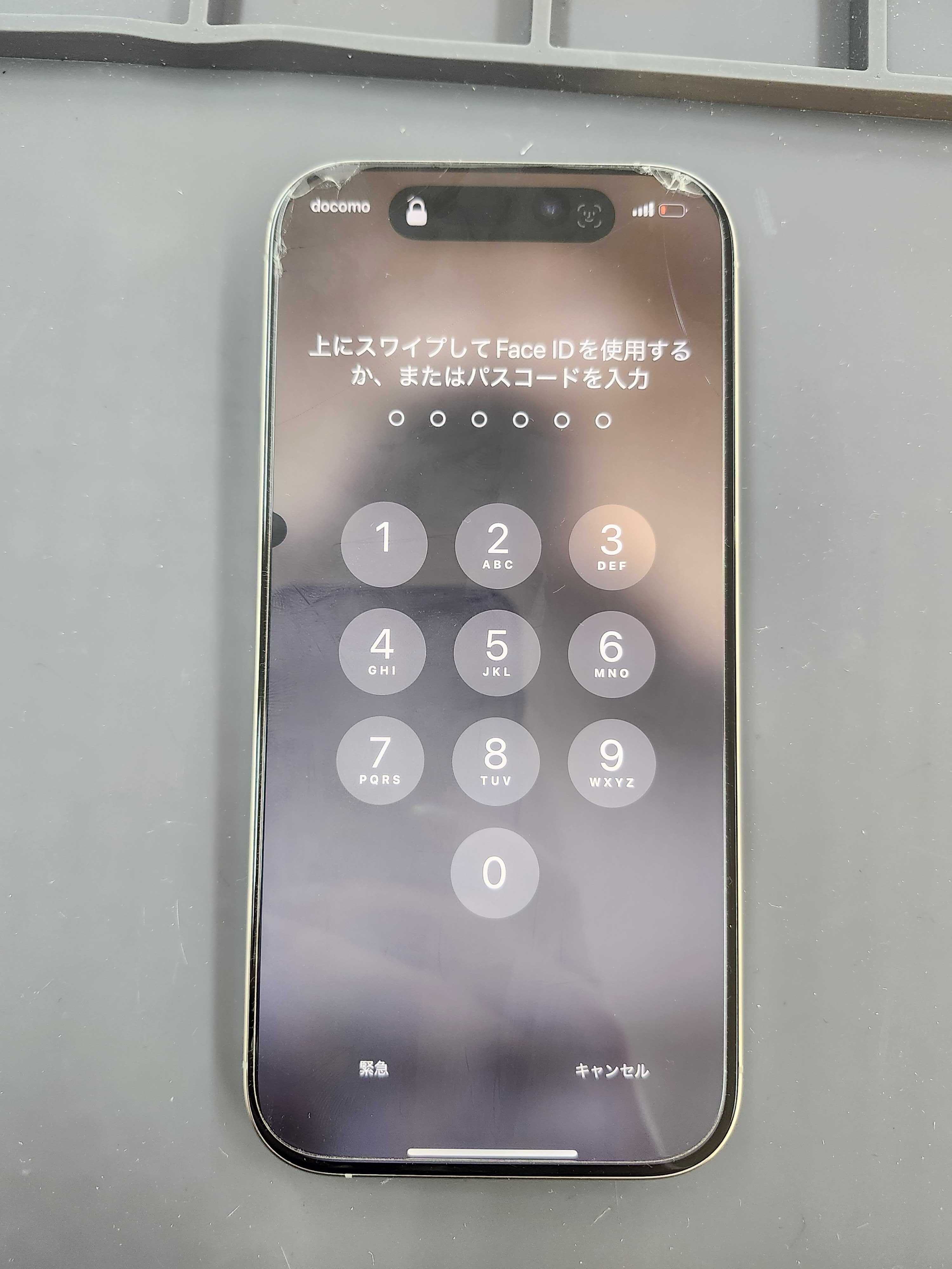 Apple iPhone 液晶漏れ　ジャンク品 iPhone x 256gb 背面割れ ジャンク iPhone X 256GB シルバー (背面に