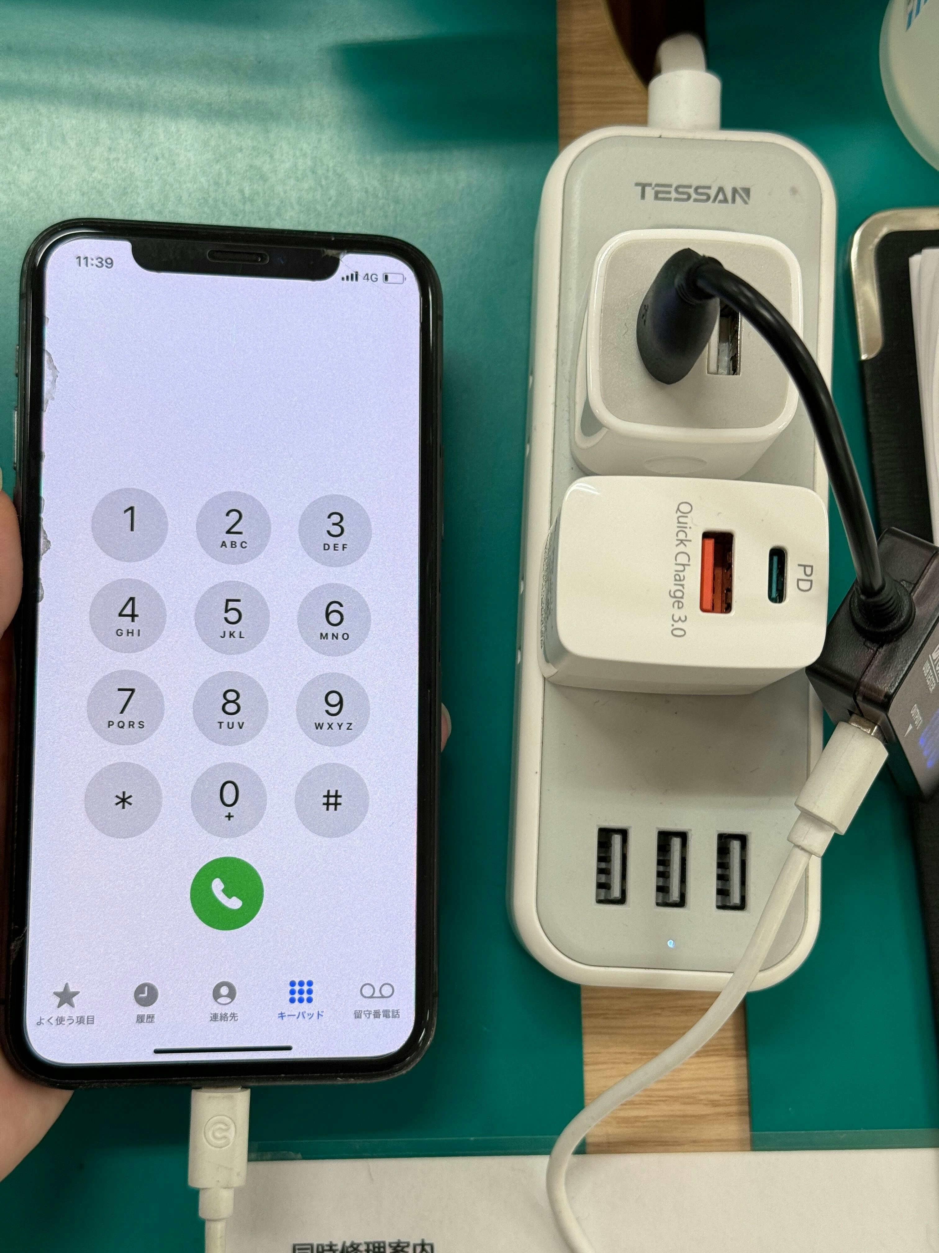 iPhone11pro 　充電ドック修理