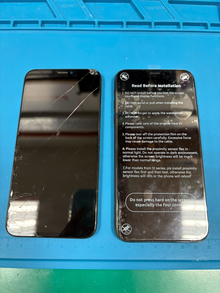 iPhone修理　当日　iPhoneXS