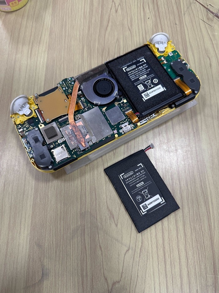 switchLite　起動不良　バッテリー交換　豊川　豊橋　新城　蒲郡　湖西　浜松