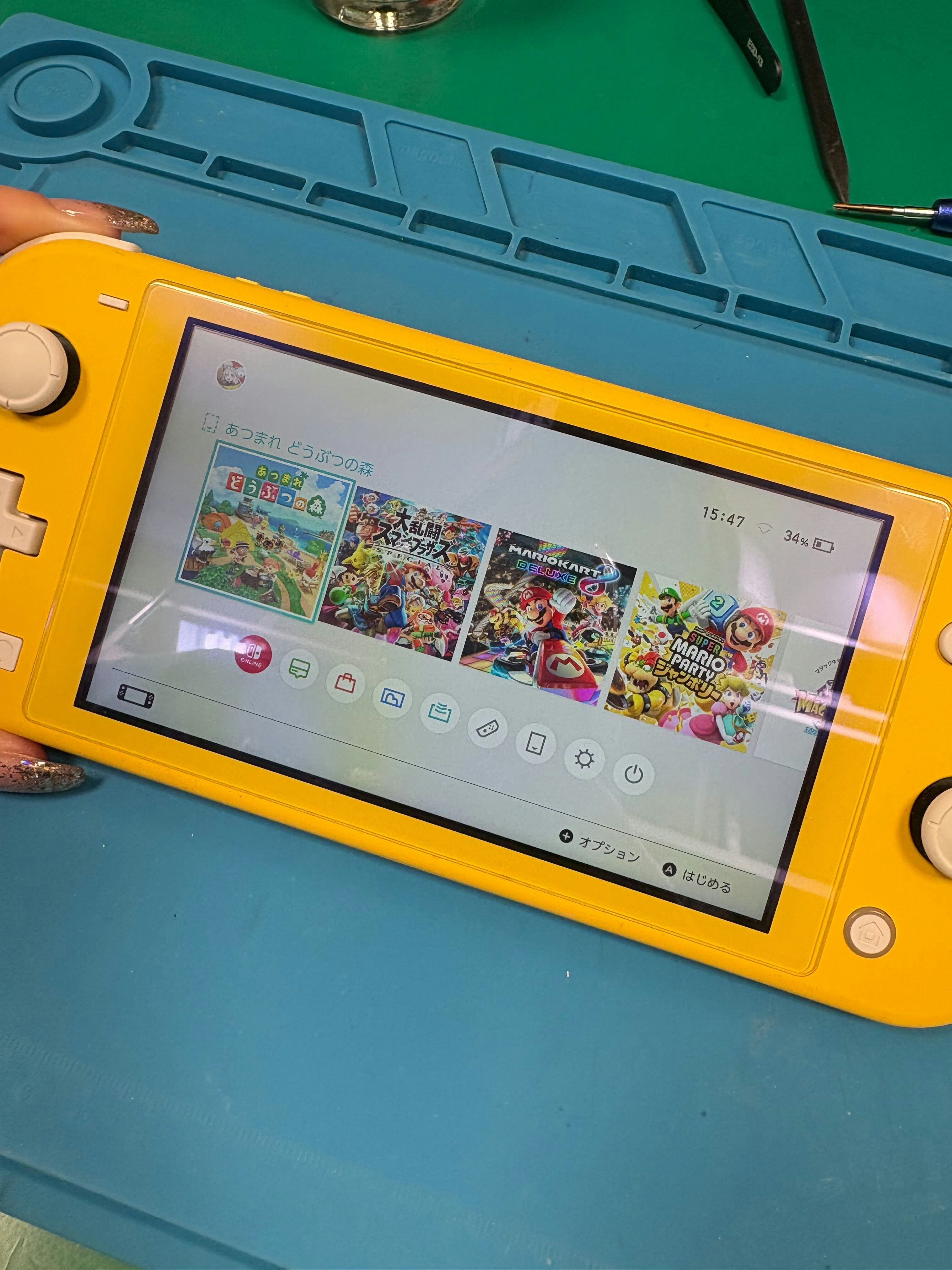 switch　スティック交換　豊橋修理