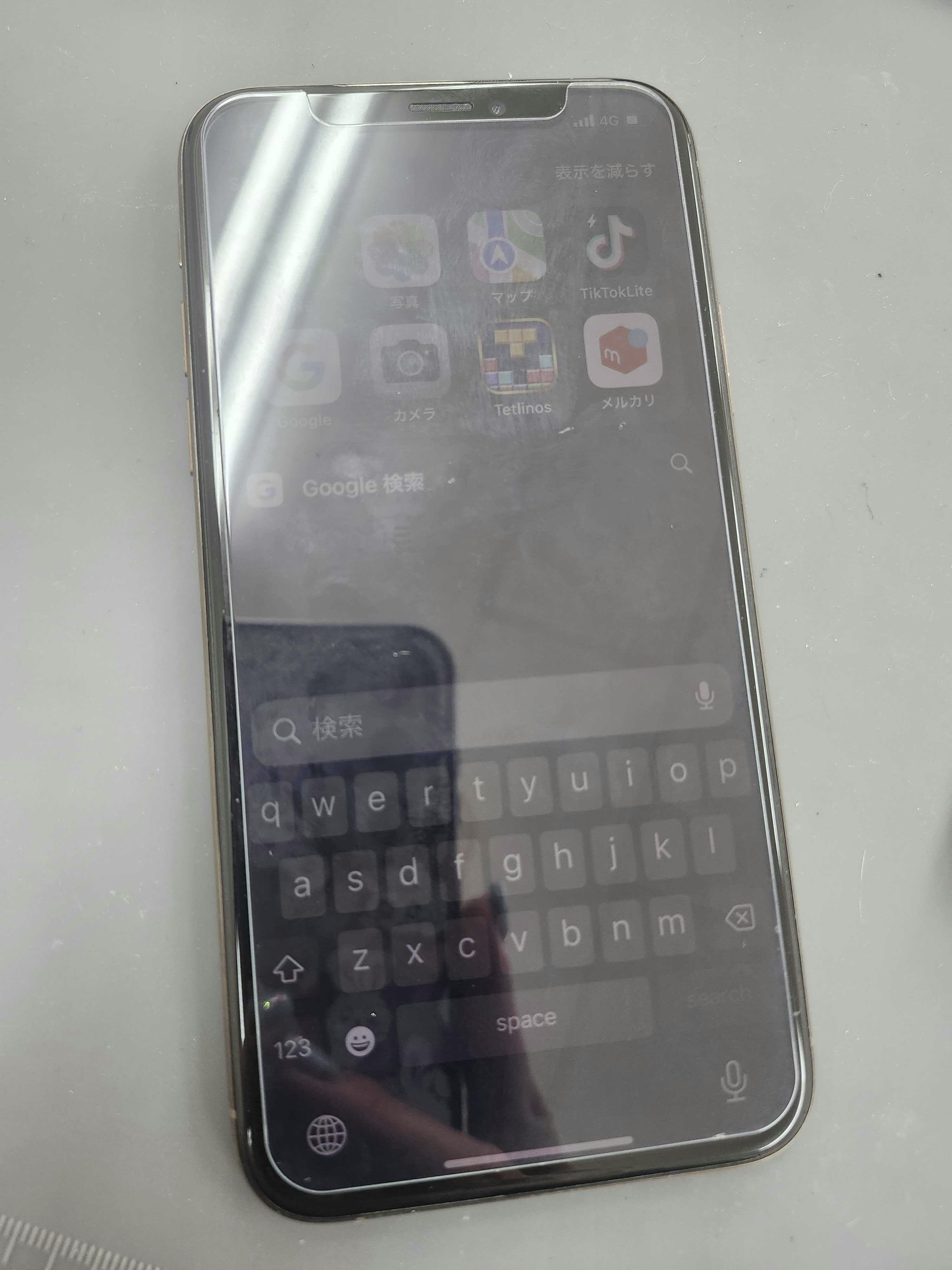 iPhoneXS　iPhone　修理　iPhone修理　即日　スマホ　スマホ修理　タッチが効かない　画面交換　バッテリー交換　豊川　豊橋　新城　蒲郡　湖西　浜松