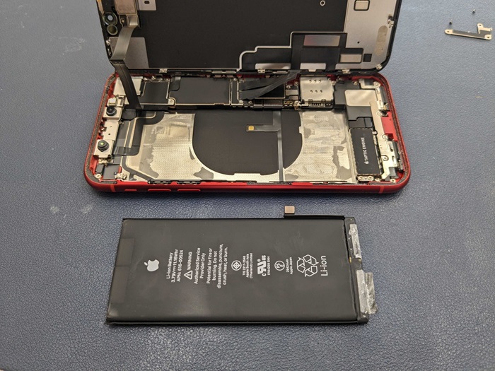岡崎市】iPhone XR バッテリー交換 まちスマ岡崎店