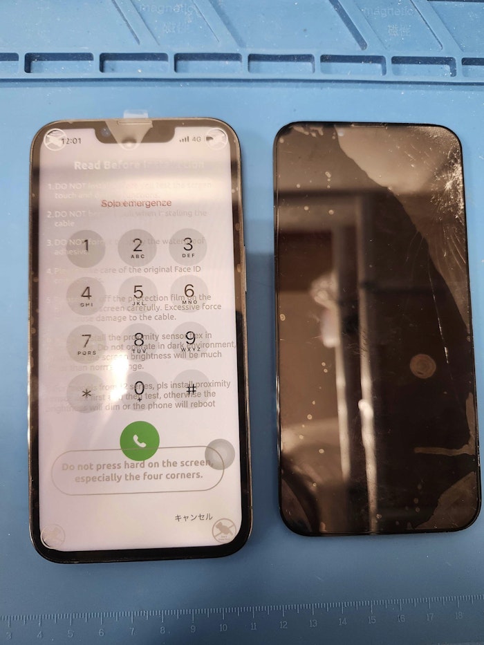 iPhone13　画面割れ　画面交換