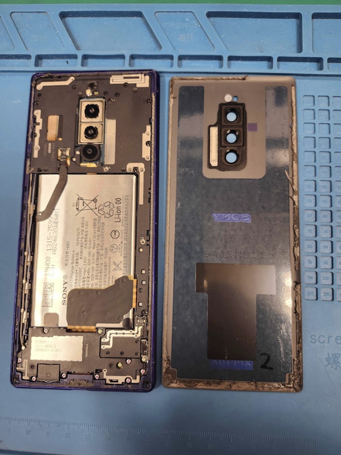 Android修理　android修理　バッテリー交換　電池の減り