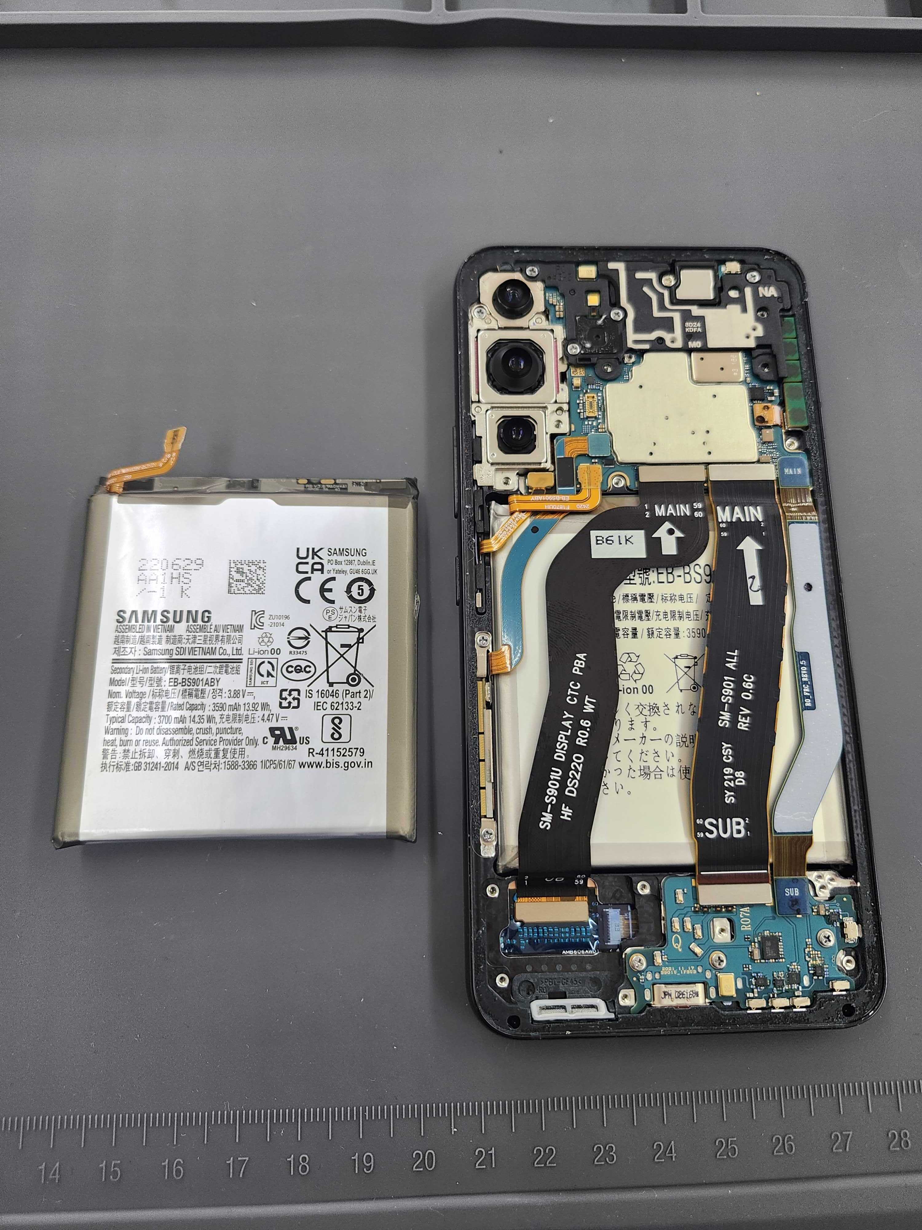 即日90分で修理！】豊川市でGalaxy S22のバッテリー交換！🌟