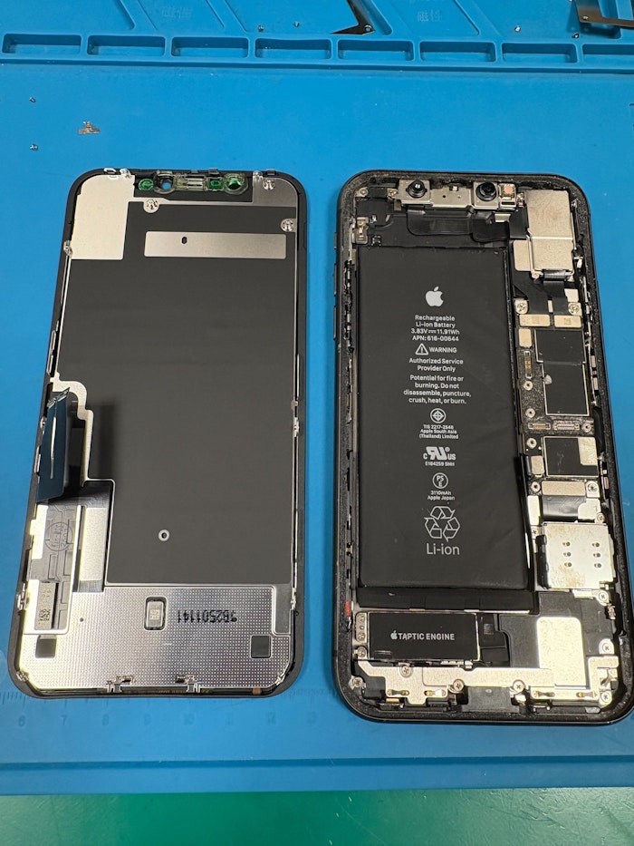 画面割れ　iPhone11修理　豊橋