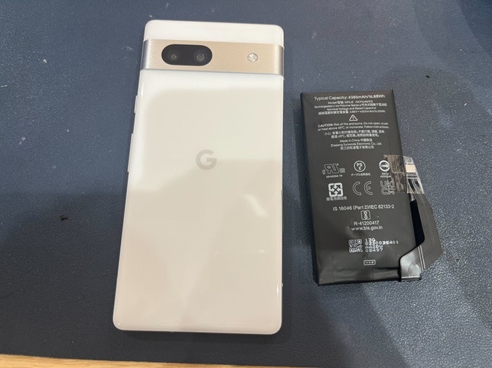 Pixel 7a　バッテリー交換　バッテリー修理　