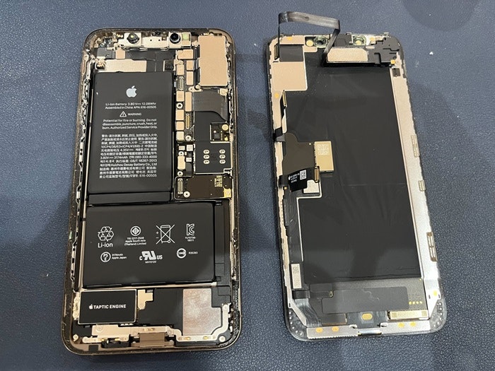iPhoneXsMax 画面修理　画面交換　液晶修理　電源不良　起動不良