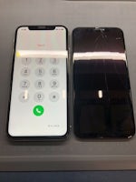 【小牧市】iPhone X ガラス割れ 画面交換 【最短40分】