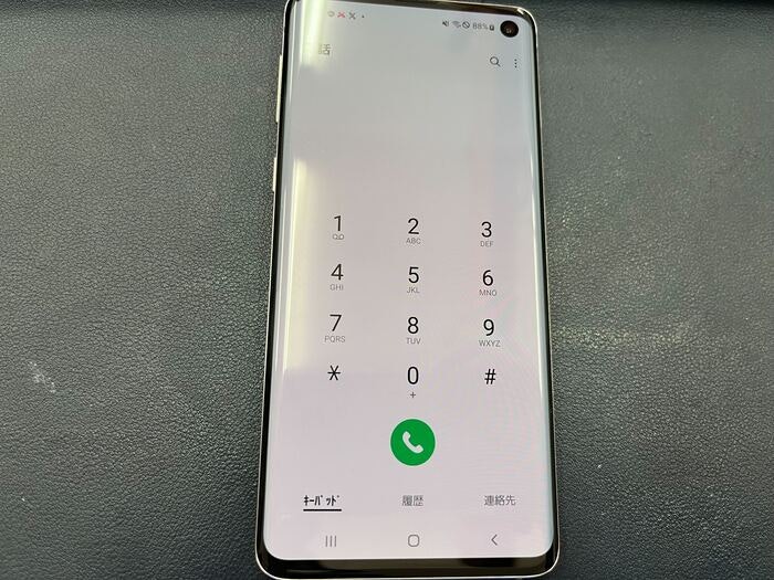 Galaxy S10 画面修理 画面故障 ディスプレイ修理 壊れた 割れた 液晶漏れ 表示不良 直す 治す 直し方 治し方 修理方法 画面交換方法