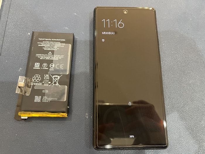 Pixel 6　バッテリー交換　バッテリー修理　