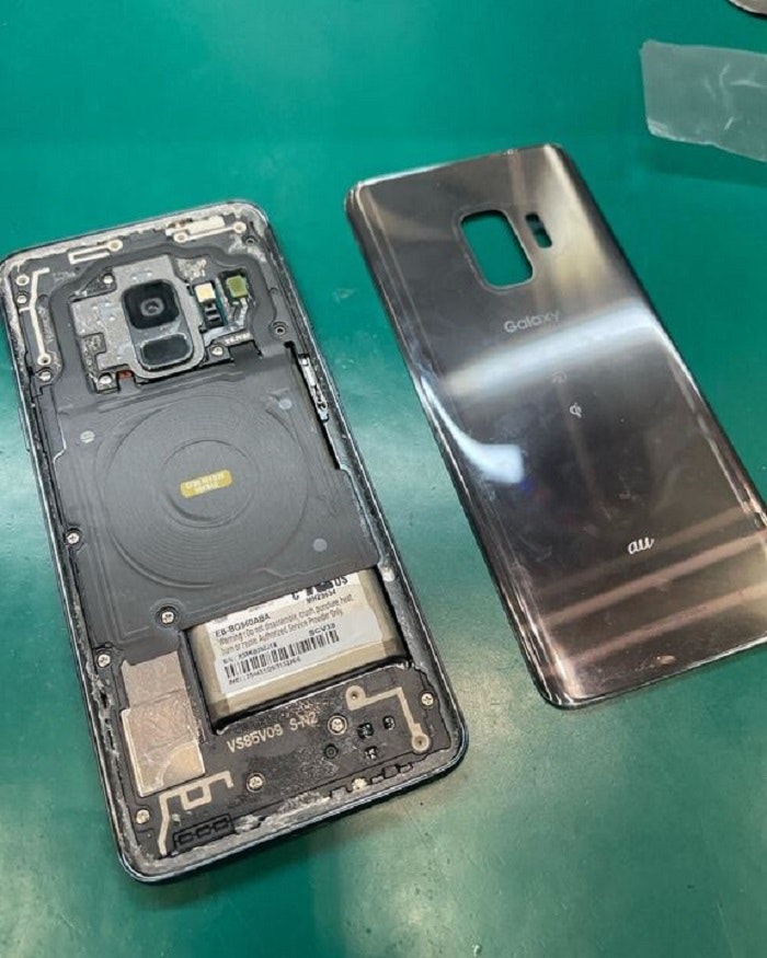 Galaxy S9 画面真っ暗 画面修理 一宮市